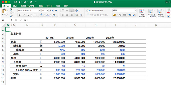 プロから学ぶ エクセルで見やすい表を作成する方法